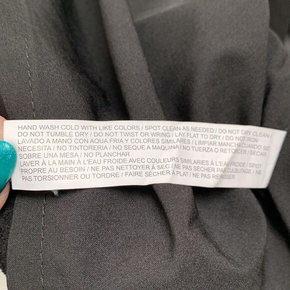 NWT Eloquii High Waisted Black Faux Leather Pencil Skirt Plus Sz 22 - Picture 11 of 11